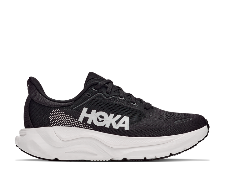 hoka arahi 9 extra wide men's | black white