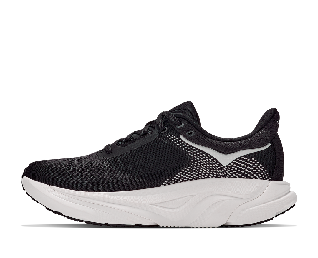 hoka arahi 9 extra wide men's | black white