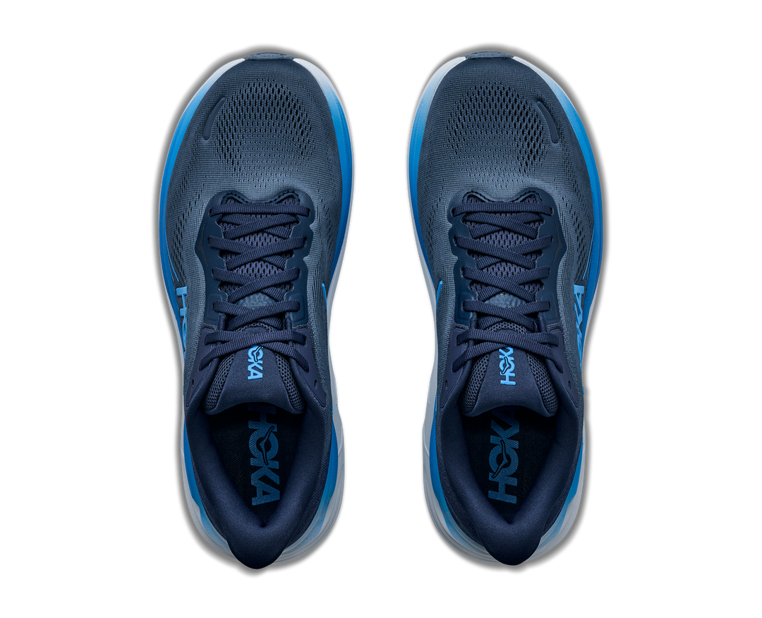 hoka clifton 11 wide men's | varsity navy faded navy