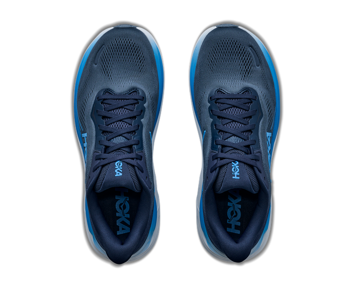 hoka clifton 11 wide men's | varsity navy faded navy