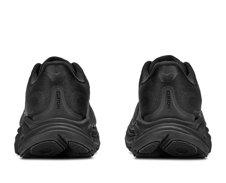 hoka clifton 11 wide women's | black black