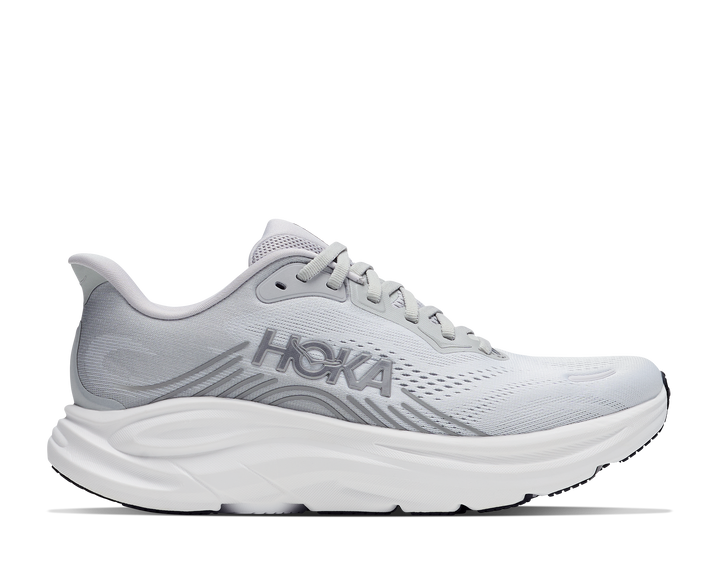 hoka clifton 11 wide women's | stardust silver