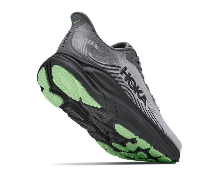 hoka clifton 11 extra wide men's | galactic grey stardust