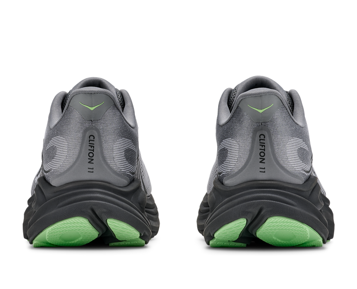 hoka clifton 11 extra wide men's | galactic grey stardust