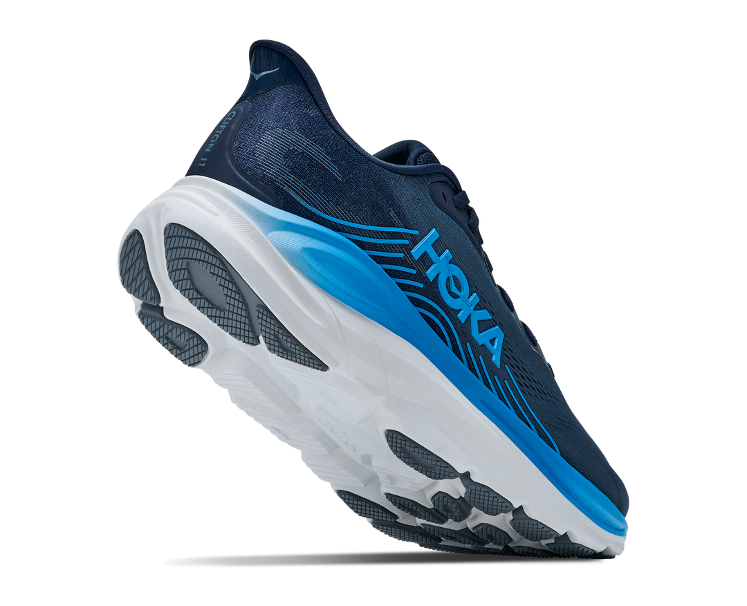 hoka clifton 11  extra wide men's | varsity navy faded navy