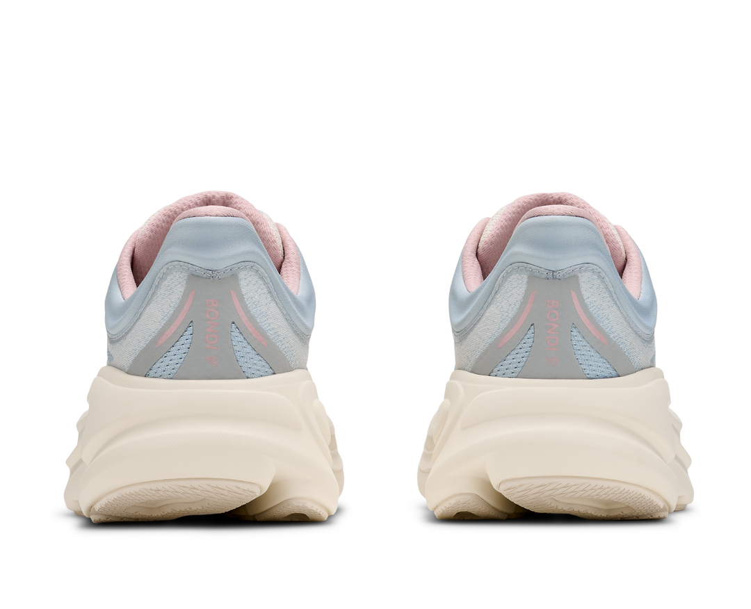 hoka bondi 9 glm women's | alabaster mineral blue