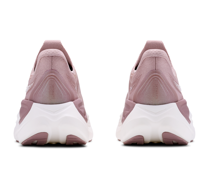 hoka skyward laceless glm women's | pink opal alabaster
