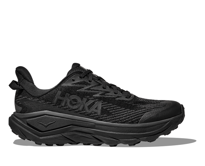 hoka challenger 8 gtx wide men's | black carbon black