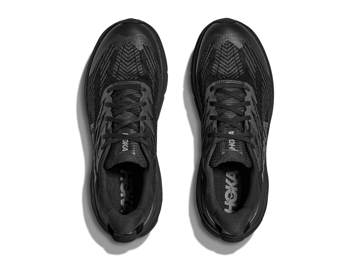 hoka challenger 8 gtx wide men's | black carbon black