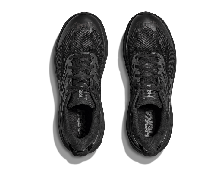 hoka challenger 8 gtx wide men's | black carbon black