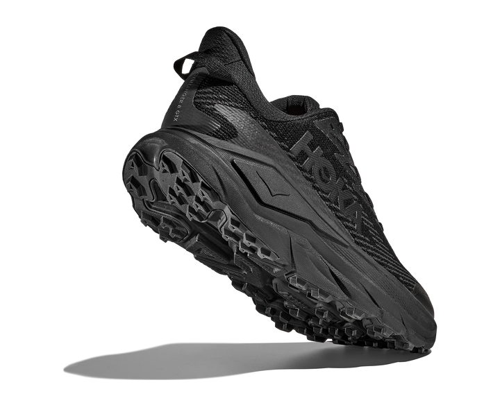 hoka challenger 8 gtx wide men's | black carbon black