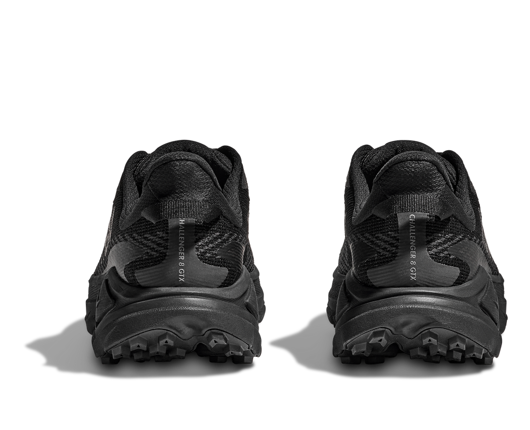 hoka challenger 8 gtx wide men's | black carbon black