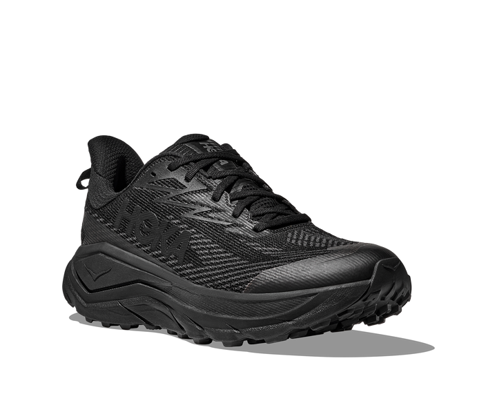 hoka challenger 8 gtx wide men's | black carbon black