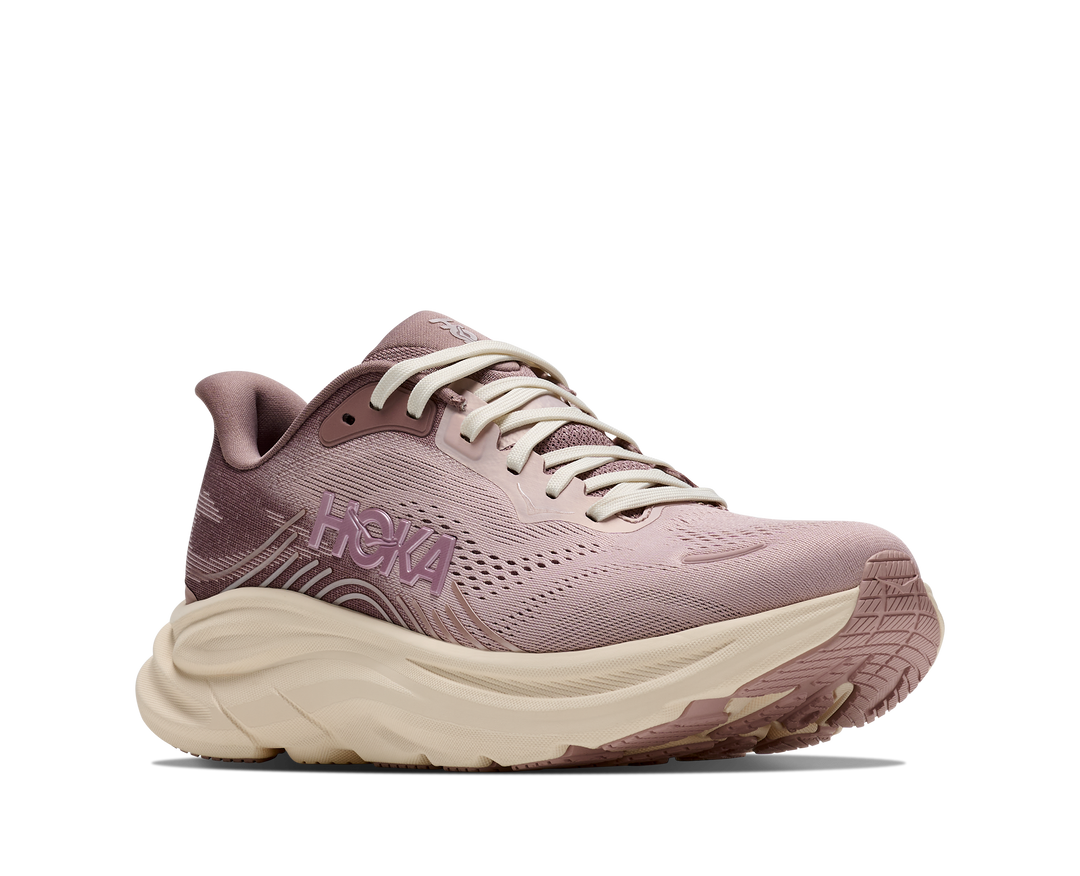 hoka clifton 11 glm wide women's | pink opal quartzite