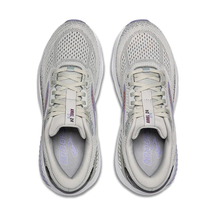 brooks ariel gts 24 women's | mercury/ebo/lavender