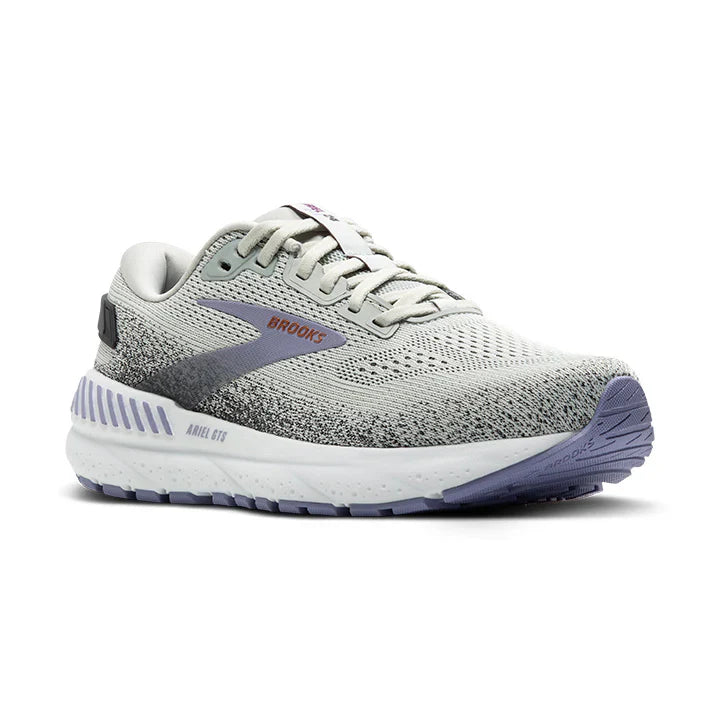 brooks ariel gts 24 women's | mercury/ebo/lavender