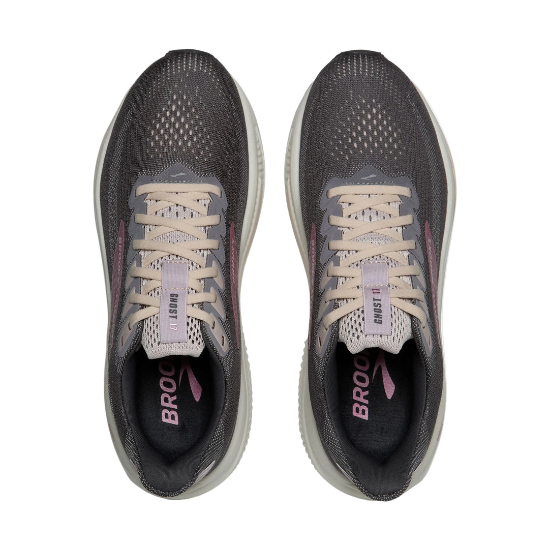 brooks ghost 17 women's | poppy seed/pink/bluewash