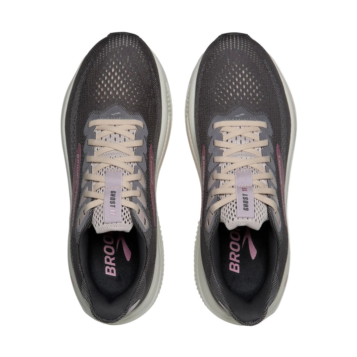 brooks ghost 17 women's | poppy seed/pink/bluewash