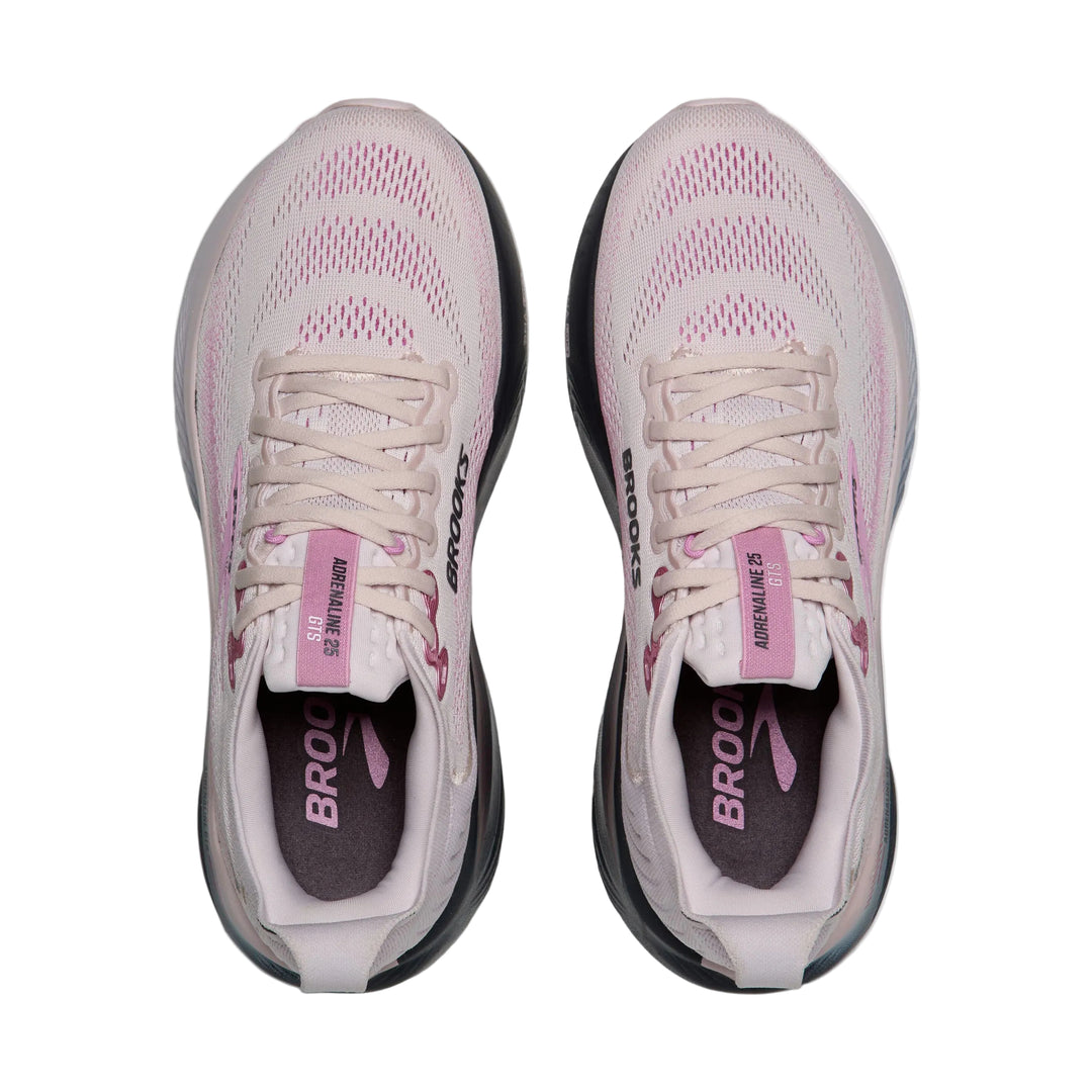 brooks adrenaline gts 25 women's | mauve/ebony/pink