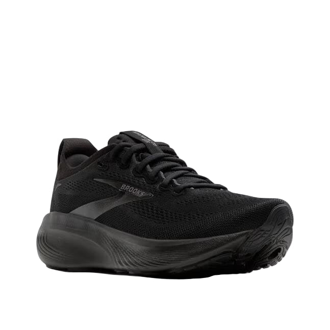 brooks adrenaline gts 25 wide women's | black / black / ebony