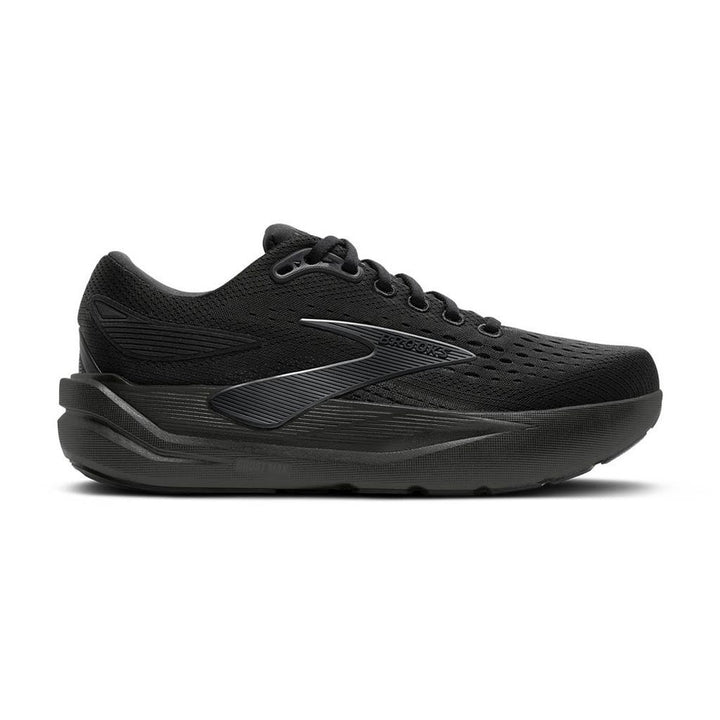 brooks ghost max 3 wide women's | black/black/ebony