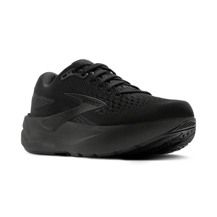 brooks ghost max 3 wide women's | black/black/ebony