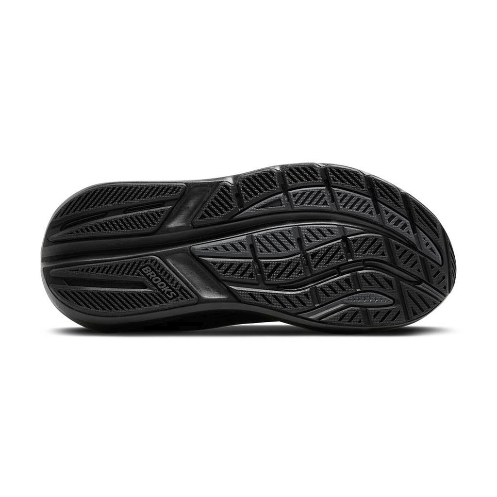 brooks ghost max 3 wide women's | black/black/ebony