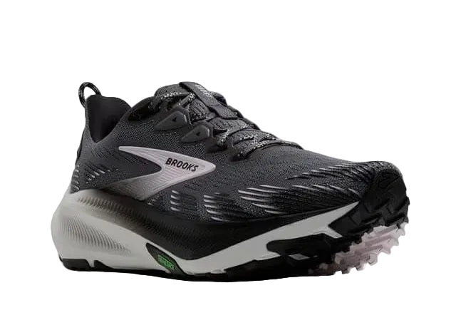 brooks ghost trail women's | poppy seed / black / pink