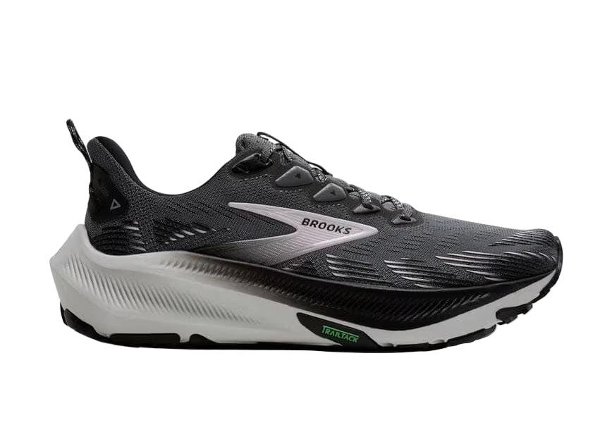 brooks ghost trail wide women's | ]poppy seed / black / pink