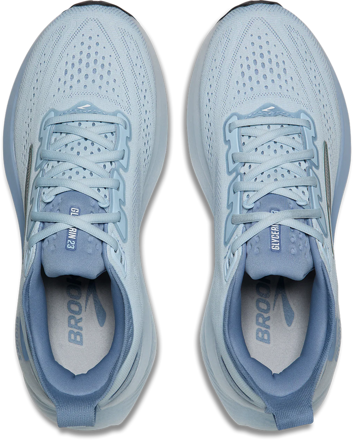 brooks glycerin 23 women's | nantucketbreeze rain clear