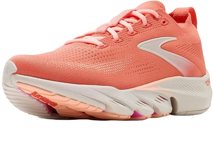 brooks glycerin flex women's |  peach echo/coral/coconut