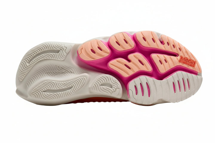 brooks glycerin flex women's |  peach echo/coral/coconut