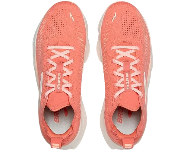brooks glycerin flex women's |  peach echo/coral/coconut