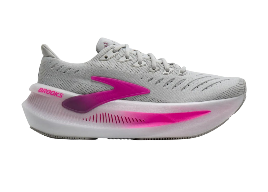 brooks glycerin max 2 women's | oyster/argyle/cyber pink