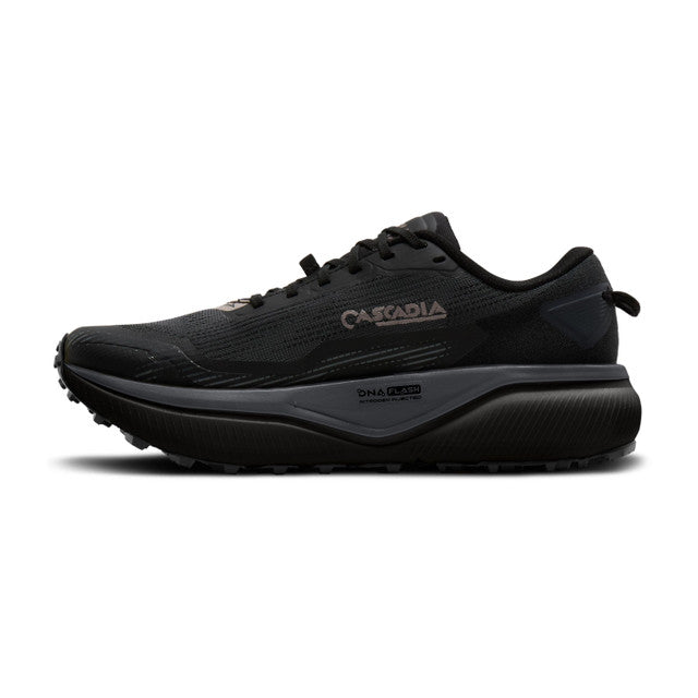 brooks cascadia 20 gtx women's | black ebony nocturnal