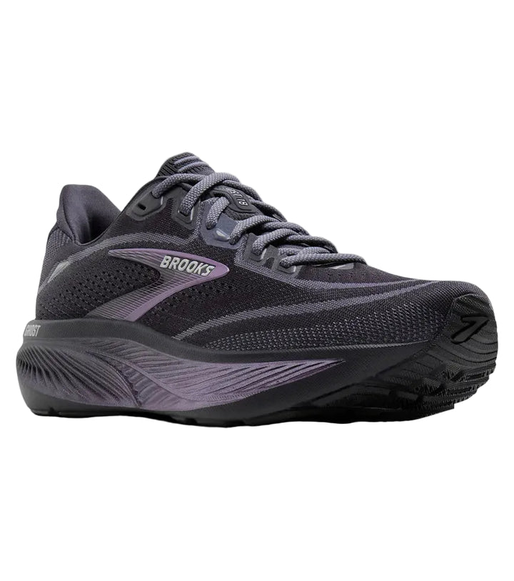 brooks ghost 18 women's | ebony folkstone metallic