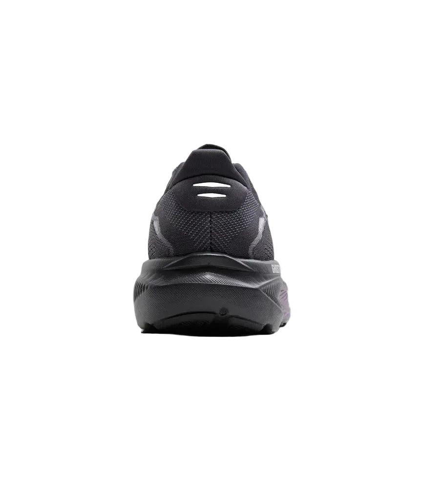 brooks ghost 18 wide women's | ebony folkstone metallic