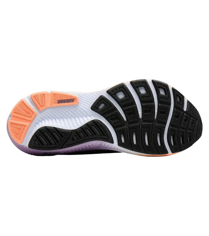 brooks ghost 18 women's | black mulled grape peach