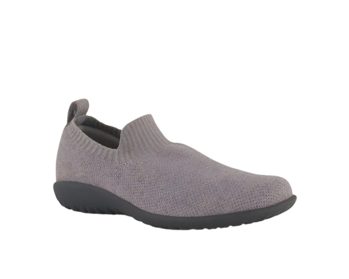 naot nuku women's | gry knit w/blk