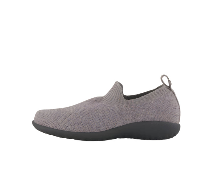 naot nuku women's | gry knit w/blk
