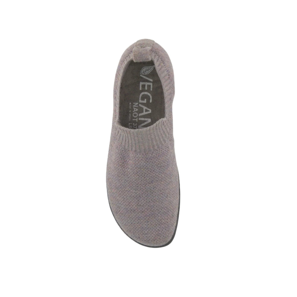 naot nuku women's | gry knit w/blk