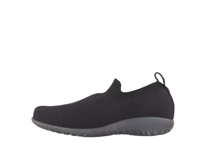 naot nuku women's | blk knit/grey