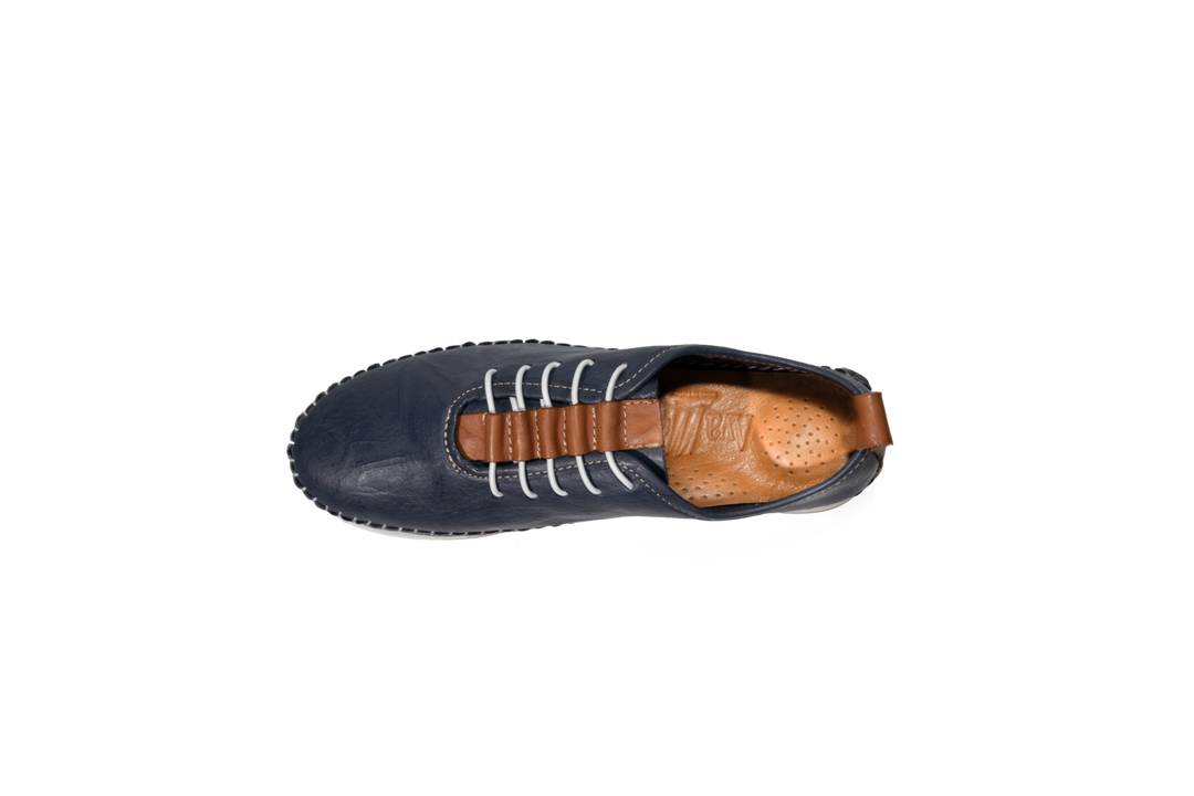 ava melani ruby women's | nvy/tan