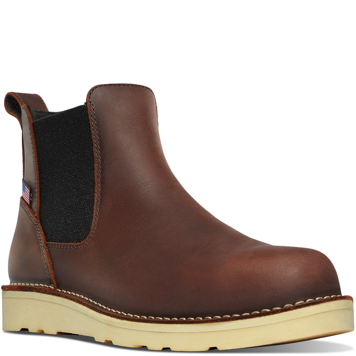 danner bull run chelsea 6" men's | brown