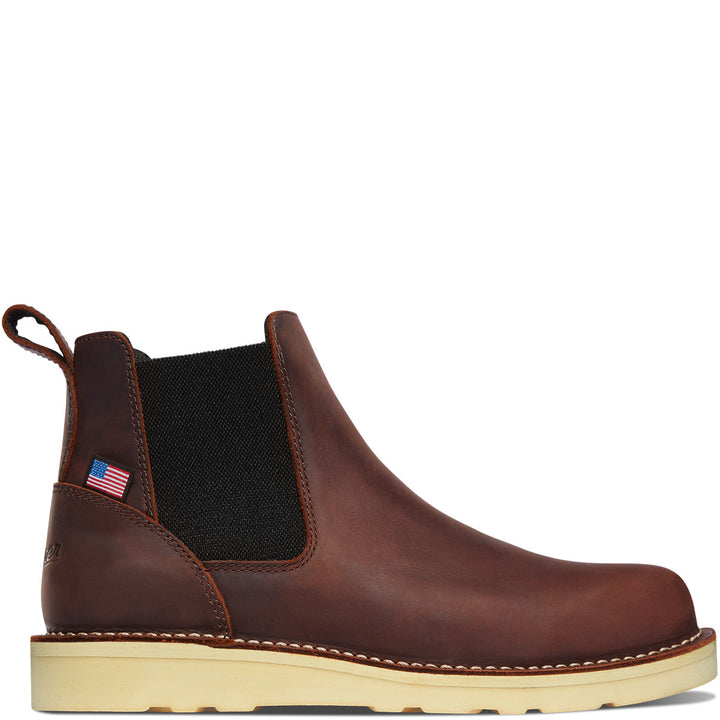 danner bull run chelsea 6" men's | brown