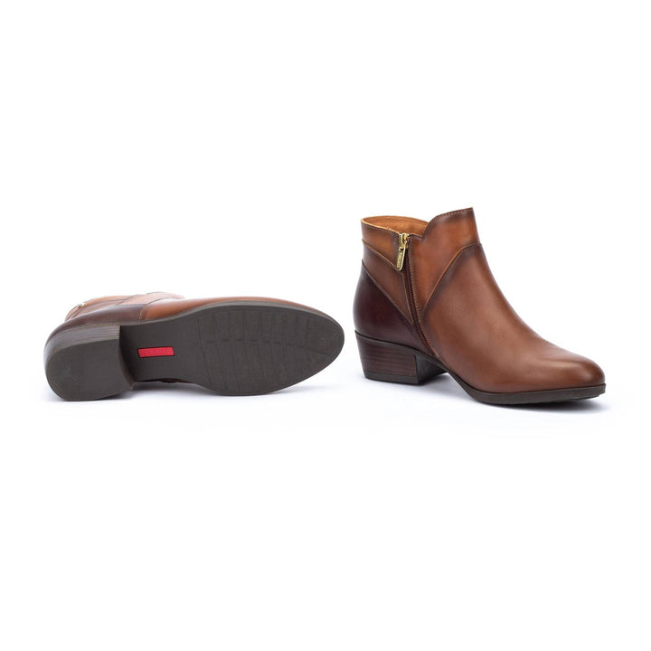 pikolinos daroca short ankle boots women's | cuero