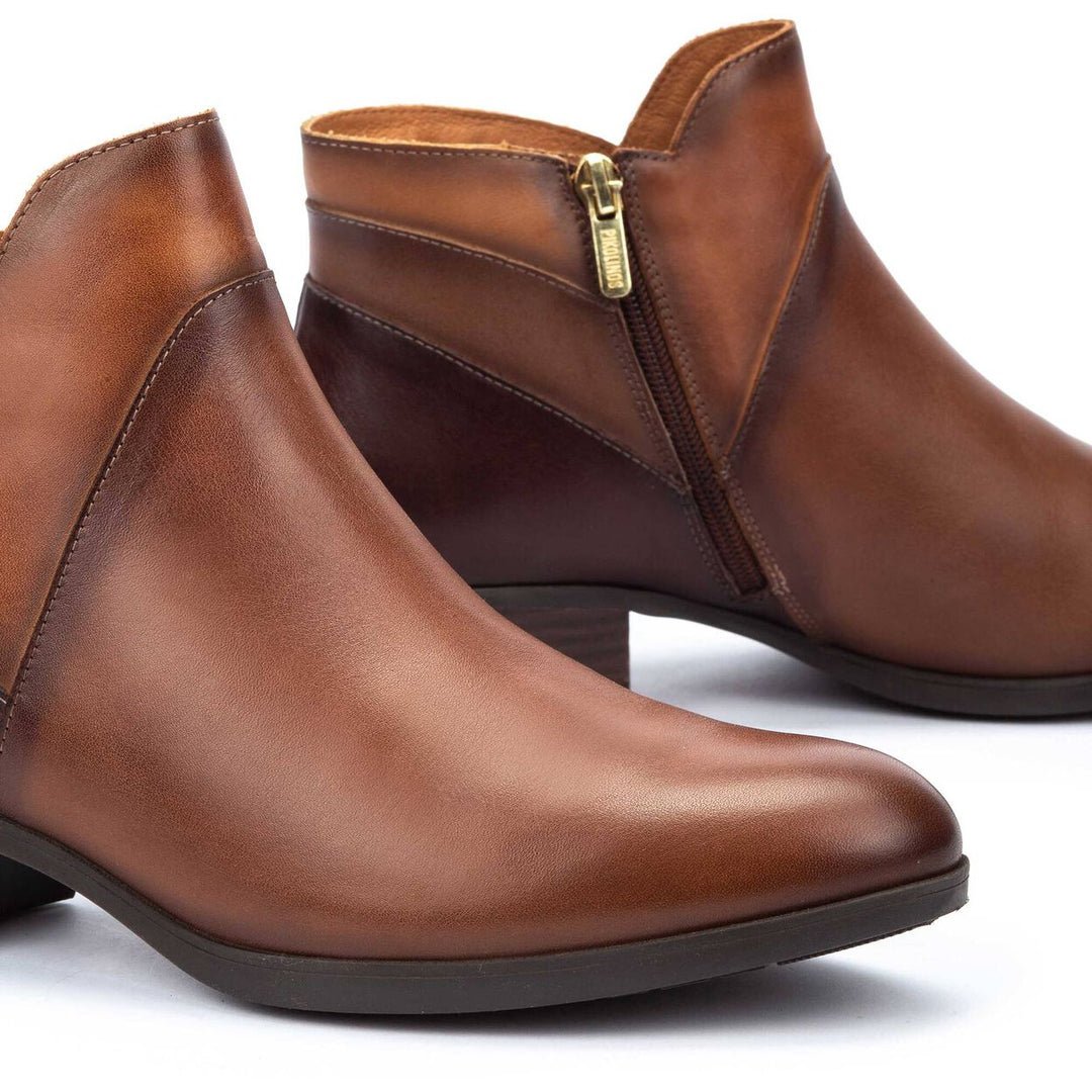 pikolinos daroca short ankle boots women's | cuero