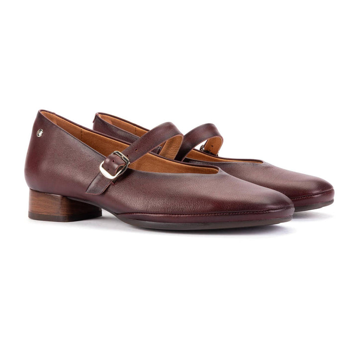 pikolinos ubeda mary jane heeled ballet women's | arcilla