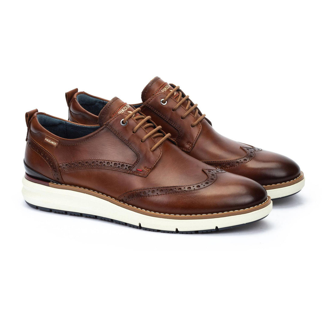 pikolinos manacor wingtip men's | cuero