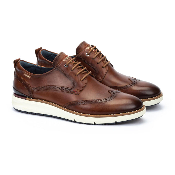 pikolinos manacor wingtip men's | cuero